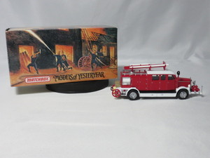 lot 7 image: Model of Yesteryear Fire Truck in b...