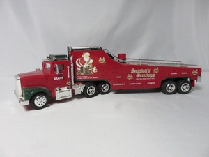 lot 14 image: Sears Season Greeting Semi Truckme...