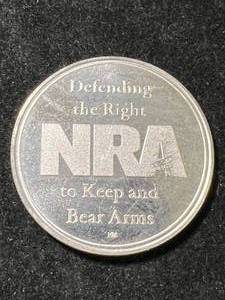 1 TROY OZ .999 FINE SILVER NRA ROUND