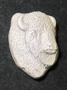 10 TROY OZ .999 FINE SILVER BISON BAR