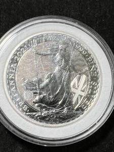 2021 BRITTANIA 1 TROY OZ .999 FINE SILVER IN AIRTITE
