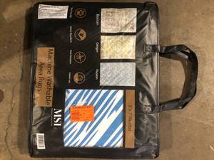 MSI Machine Washable Area Rug   Customer Returns See Pictures