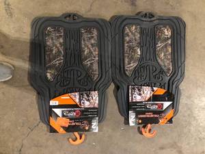 Lot of Custom Accessories True Timer Kanati Camo 2-Piece All Weather Floor Mat    Customer Returns See Pictures