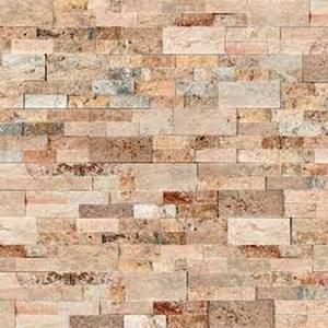 18 Boxes of MSI Picasso Ledger Panel 6 in. x 24 in. Splitface Travertine Wall Tile (6 sq. ft. Case) Customer Returns See Pictures