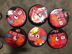 Lot of 8 inch Front Rear Replacement Wheel by Toro Customer Returns See Pictures