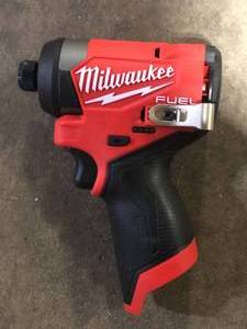 Milwaukee M12 FUEL 12V Lithium-Ion Brushless Cordless 14 in. Hex Impact Driver (Tool-Only)  Customer Returns See Pictures