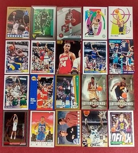 lot 13 image: (20) Basketball Cards - Mostly 80s90s HOFers