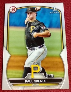 lot 23 image: 2023 Bowman Paul Skenes 1st Bowman Card