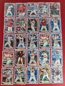 lot 29 image: (25) 2024 Bowman Baseball Rookie Cards - Big Names