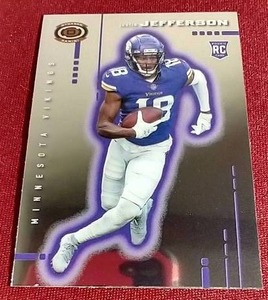 lot 35 image: 2020 Dynagon Justin Jefferson Rookie Card