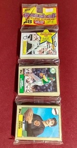 lot 58 image: Unopened 1987 Topps Baseball Rack Pack