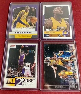 lot 84 image: (4) Kobe Bryant Cards