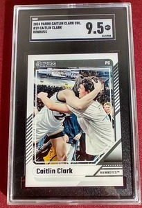 lot 90 image: 2024 Donruss Caitlin Clark Rookie Card - SGC 9.5