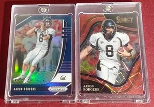 lot 139 image: (2) Aaron Rodgers Prizm Cards