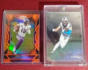 lot 145 image: (2) Nice Adam Thielen Cards - One #d