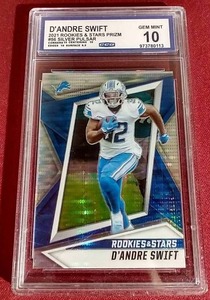 lot 178 image: 2021 Prizm DAndre Swift - CCG 10
