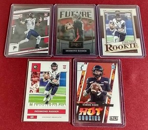 lot 181 image: (5) Desmond Ridder Rookie Cards