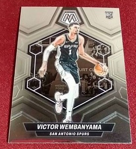 lot 198 image: 2023-24 Mosaic Victor Wembanyama Rookie Card