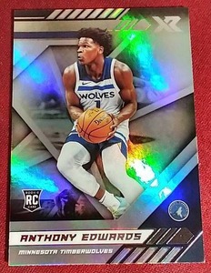 lot 203 image: 2020-21 Panini Chronicles XR Anthony Edwards Rookie Card