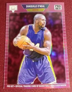 lot 241 image: 2024 Pro Set Shaquille ONeal Pre-Production Proof Card - 11