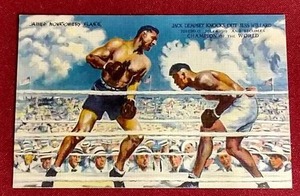 lot 247 image: Very Cool Vintage Jack Dempsey Postcard