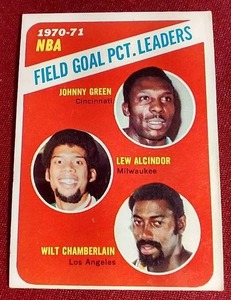 lot 249 image: 1971-72 Lew Alcindor Leaders Card - Early Kareem Card