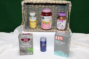 lot 46 image: Home HealthCareProtandim, Solaray Quercetin, Garden of Life Womens Multivitamin, Bluebonnet NAC, Tea Etc