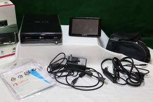 lot 37 image: LG 24x External DVD Writer GE24, Garmin Etc