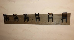 lot 106 image: Home DeCorCoat Purse Chair Hanger 40-Inch Rack