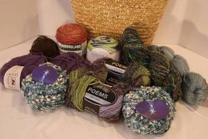 lot 173 image: Knitting Crocheting Bulk YarnQueensland Collection Sunshine Coast, Gedifra Lana Mia, Wisdom Yarns Poems Wool, Elsebeth Lavold Baby Llama, Opaline, HiKoo RylieEtc