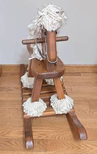 lot 41 image: Super Cute Childs Rocking Horse