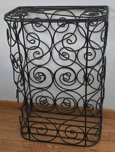 lot 29 image: Victorian Style Filigree Laundry Hamper