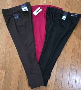lot 72 image: Three Pairs of New with Tags Womens Trousers