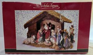 lot 150 image: Wonderful New in Box Nativity