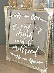 lot 266 image: Decorative Framed Wall Mirror 18-12x22-12