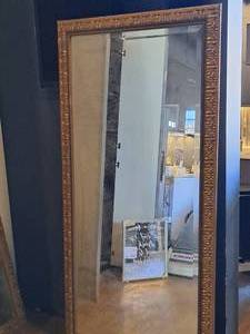 lot 269 image: Decorative Framed Wall Mirror 38-12x78-12