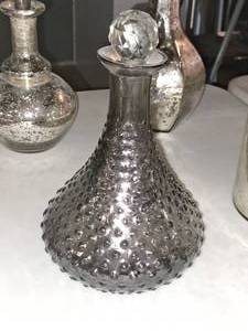 lot 1560 image: 9 Decorative Decanter with Stopper