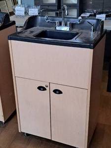 lot 276 image: Ozark River Portable Sinks NSF Rolling Wash Station ADSTM-AB-AB1N