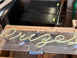 lot 300 image: Prizes logo Neon Sign