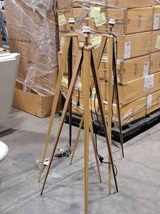 lot 167 image: Lot of (3) Tripod Light Stands