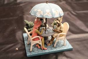 lot 50 image: Annie Lee Tea Time Figurine - 1997 Sass n Class Collection
