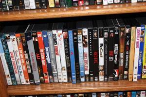 lot 119 image: DVD Collection 40 Assorted Movies Including Titanic and Oceans Twelve