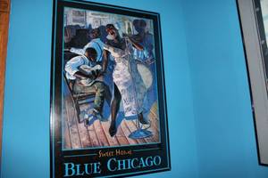 lot 228 image: Sweet Home Blue Chicago Music Poster