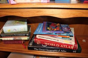 lot 259 image: Collection of World Atlases and Assorted Books