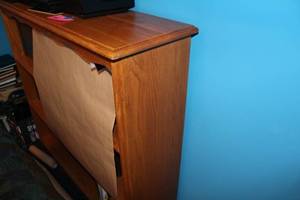 lot 268 image: Classic Wooden Bookcase