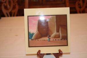 lot 327 image: Robert Arnold Southwest Desert Art Tile