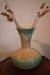 lot 453 image: Handcrafted Ceramic Vase by Kayo