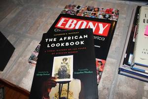 lot 495 image: Collection of Two Books The African Lookbook and Ebony - Covering Black America