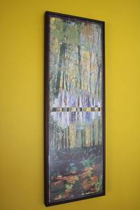 lot 610 image: Framed Utah Artist Hands Nature Scene Print