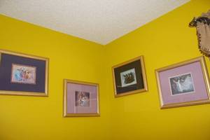 lot 621 image: Collection of 4 Framed Dancing Art Prints